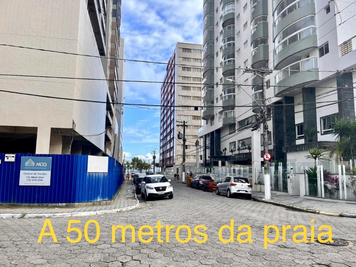 Kit Do Alex - Aviacao - A Uma Esquina Da Praia - Ar Condicionado Praia Grande  Bagian luar foto